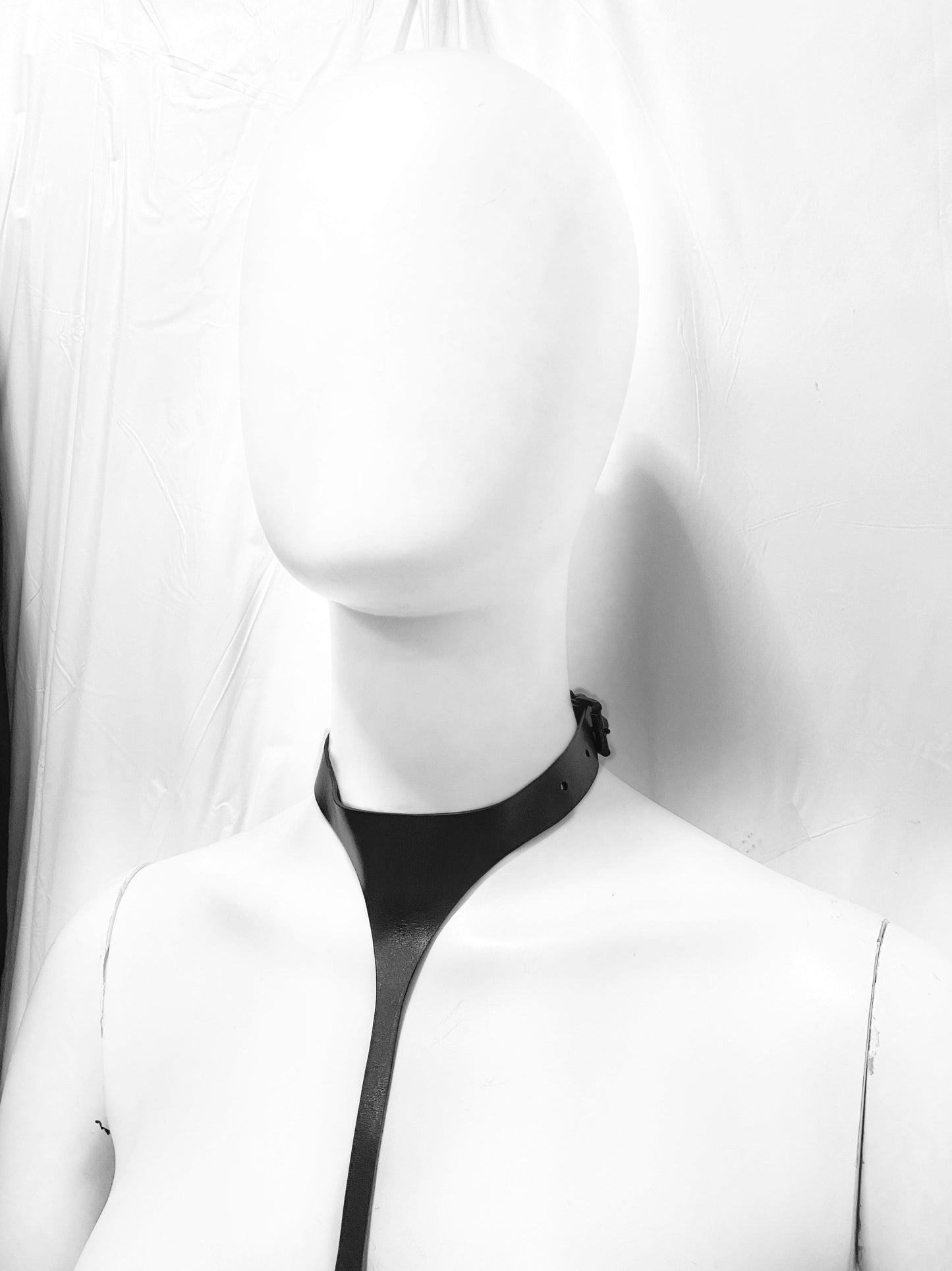 Ann Demeulemeester Spring 2013 Leather Bondage Harness