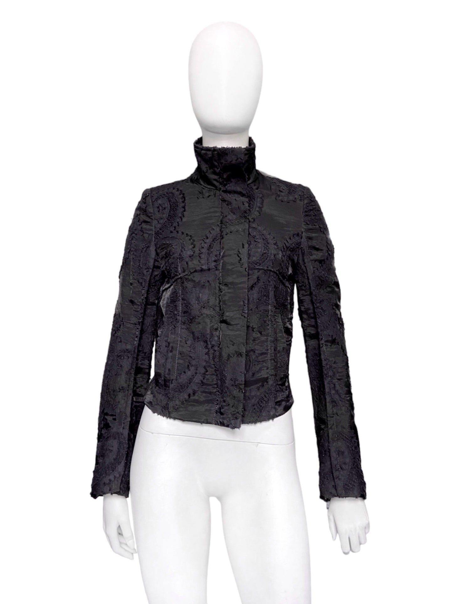 Ann Demeulemeester Fall 2014 Lace Embroidery Jacket 34