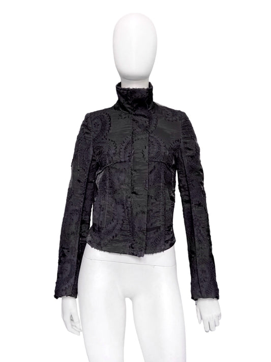 Ann Demeulemeester Fall 2014 Lace Embroidery Jacket 34
