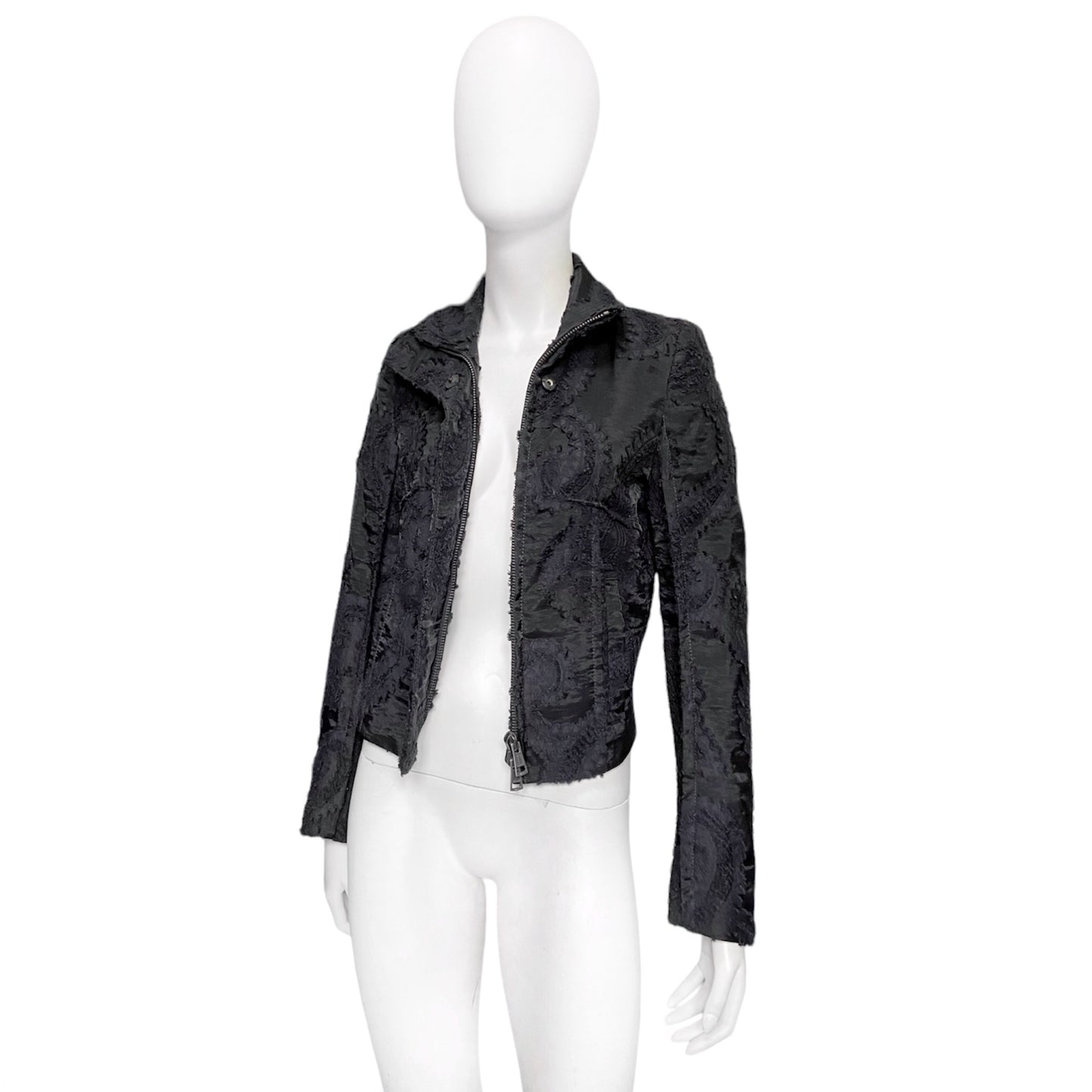 Ann Demeulemeester Fall 2014 Lace Embroidery Jacket 34