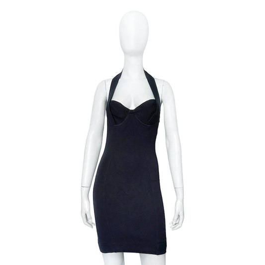 Jean Paul gaultier backless halter dress 40