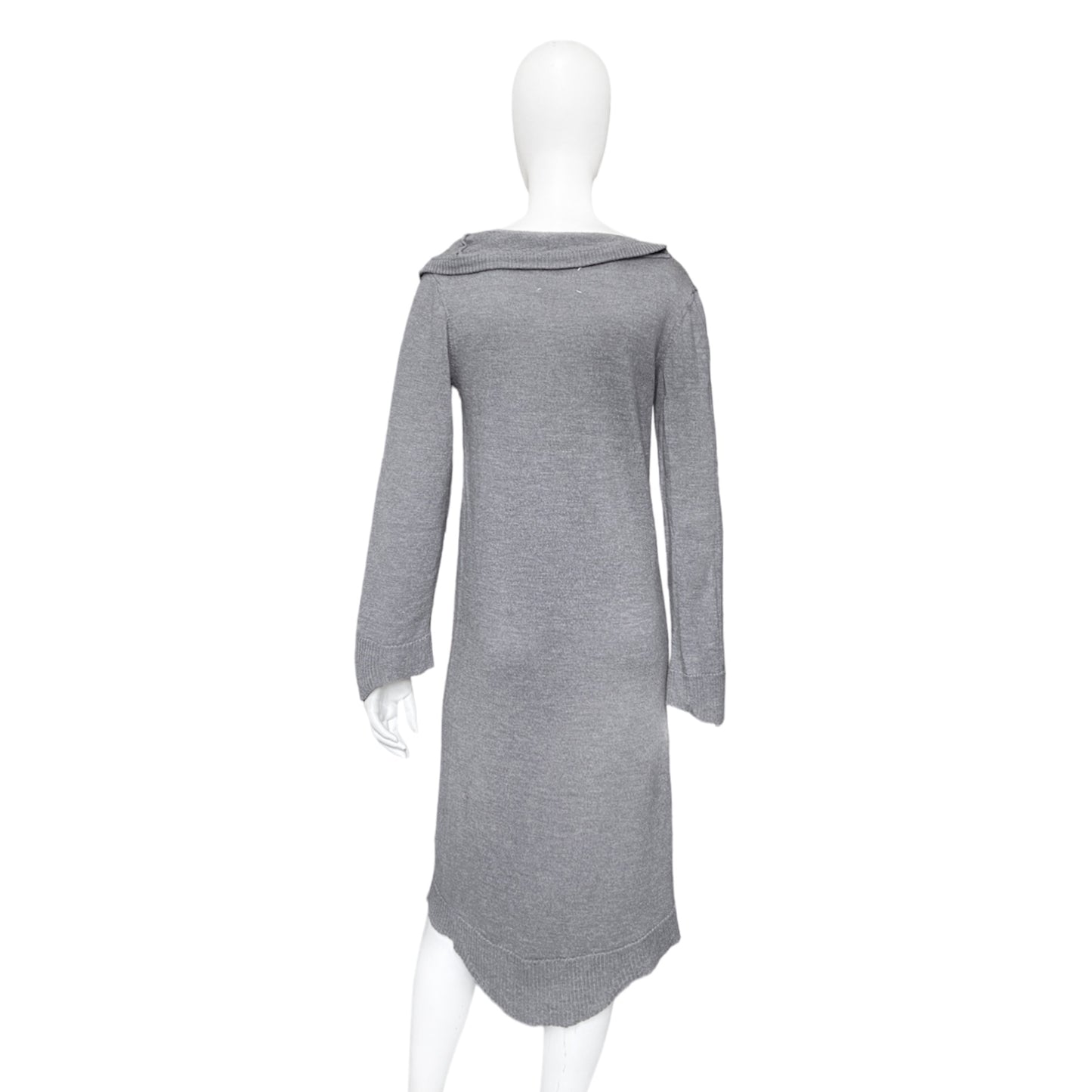 Maison Martin Margiela Fall 2006 Stretched Collar Wool Sweater Dress L