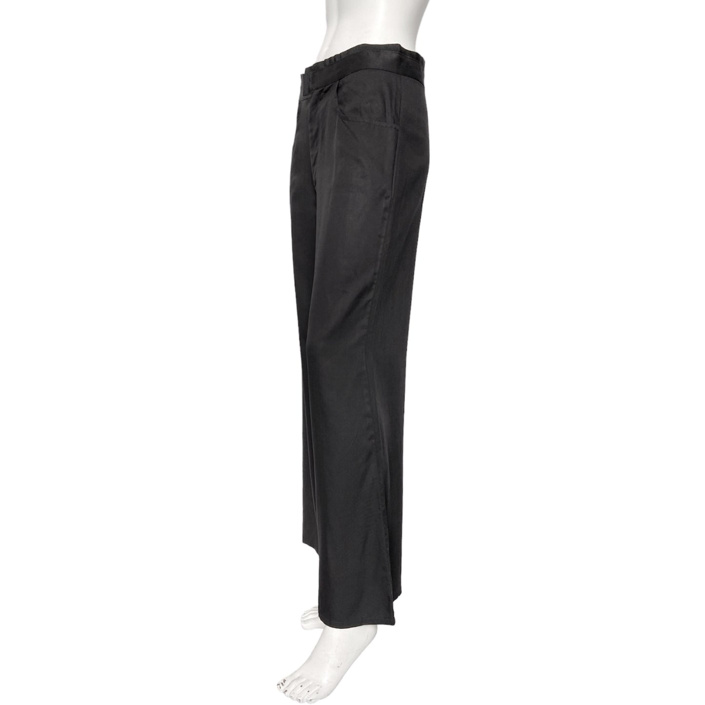 Yohji Yamamoto Spring 2004 Black Flared Pants 2