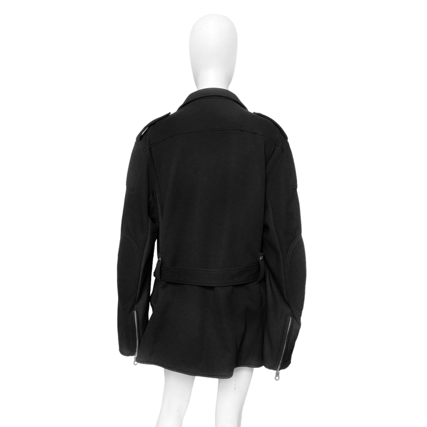 Yohji Yamamoto 2004 Daniese Polyester Biker Jacket