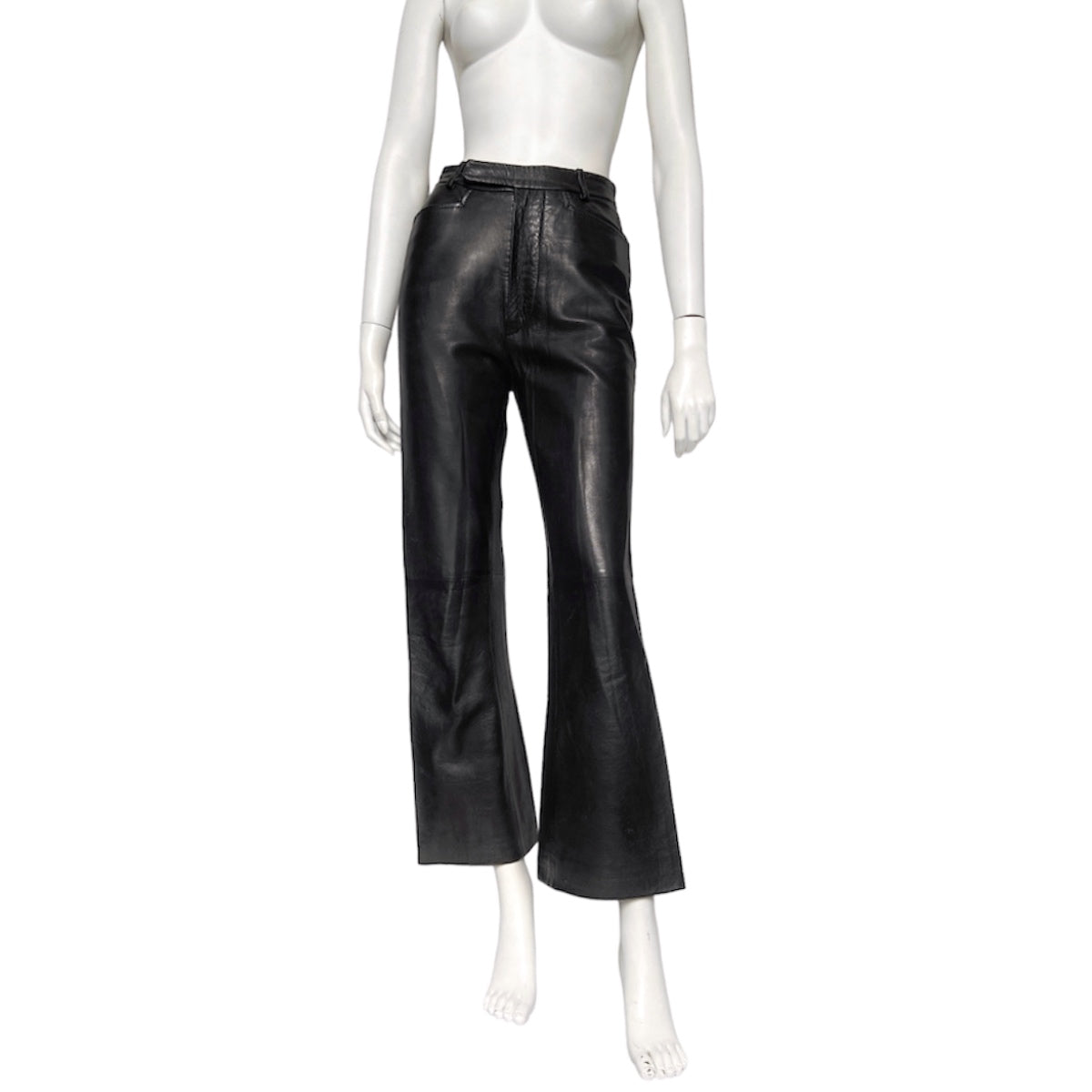 Gucci by Tom Ford 1999 Flared Leather Pants