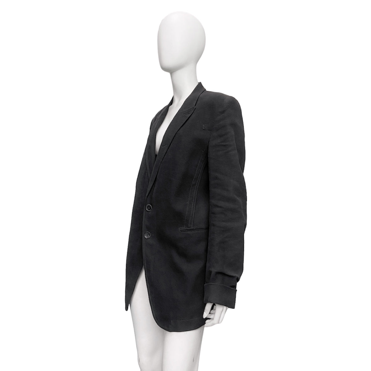 Ann Demeulemeester Spring 2012 Elongated Blazer