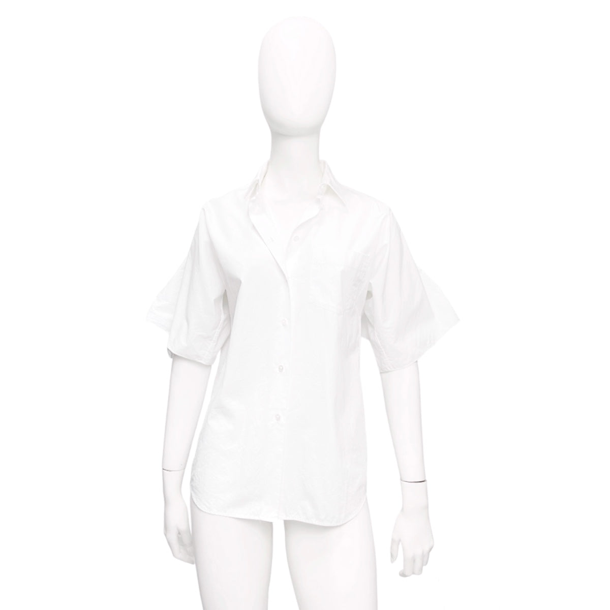 Hermès Gaultier Wide Sleeve Tie Shirt