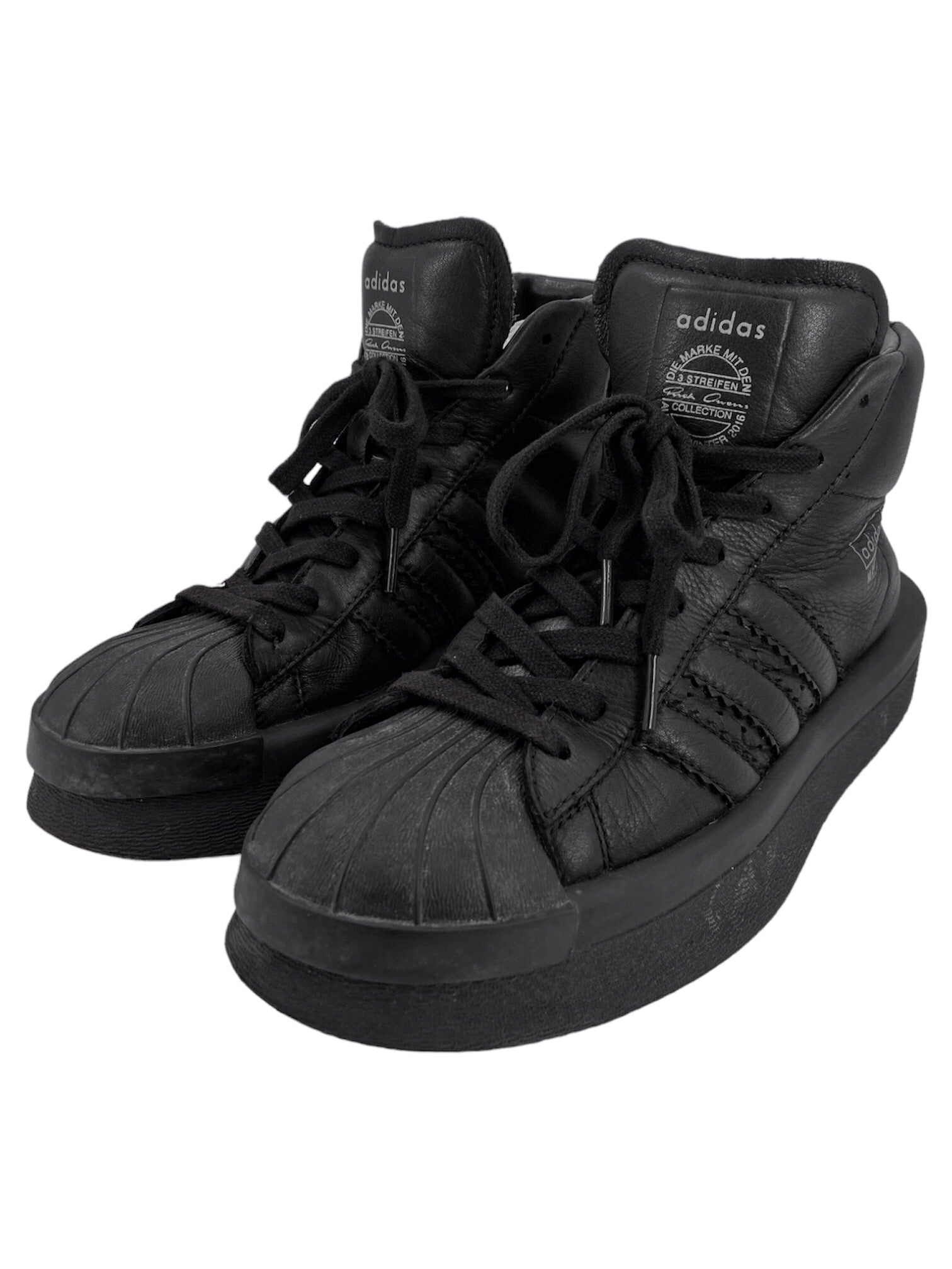 Rick Owens X Adidas Triple Black Mastodon Pro – Dusty Archive