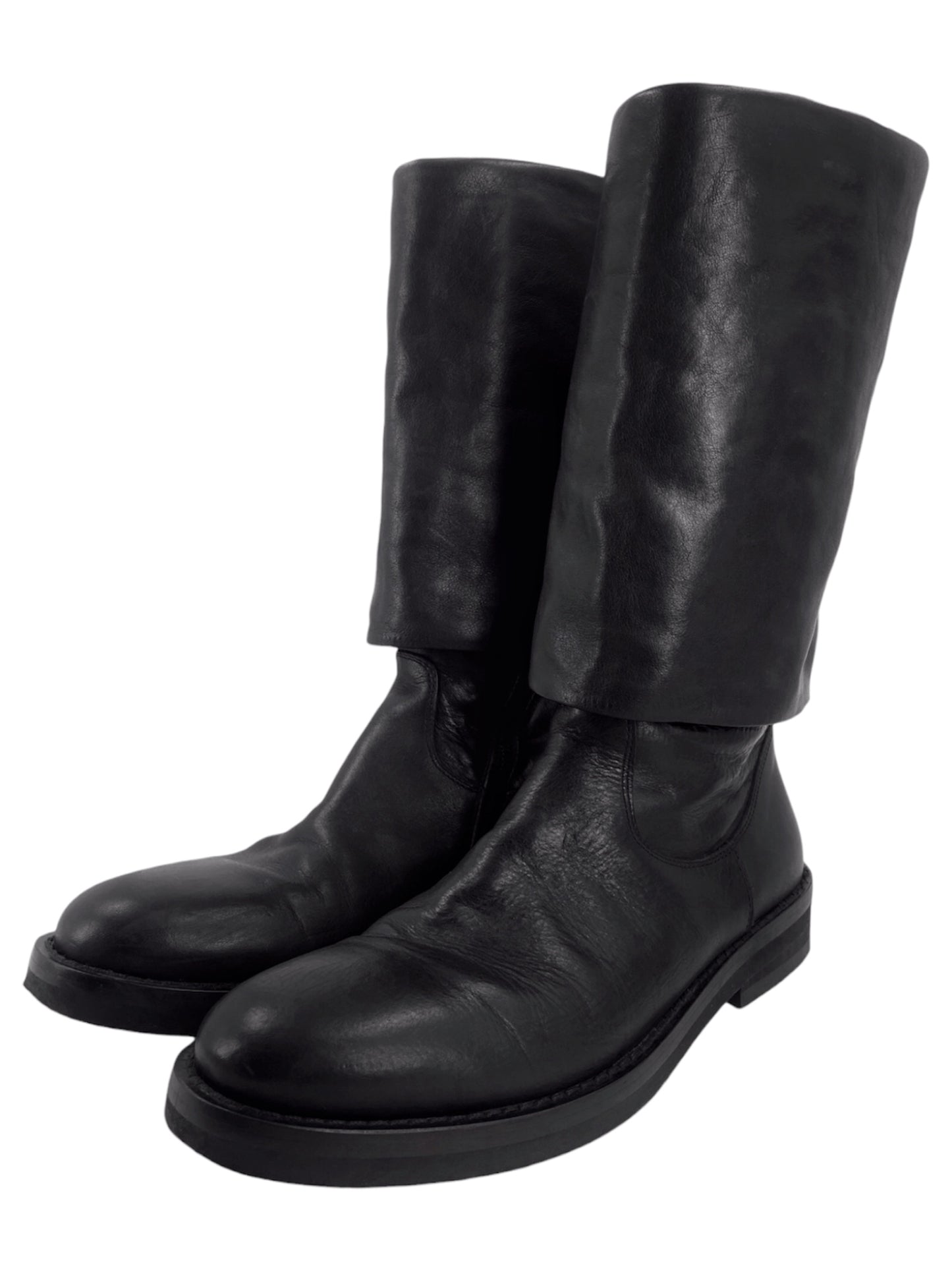 Ann Demeulemeester Fall 2000 Folded Thigh High Boot 43