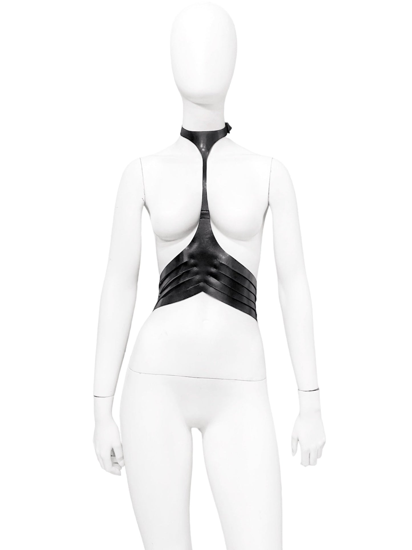 Ann Demeulemeester Spring 2013 Leather Bondage Harness