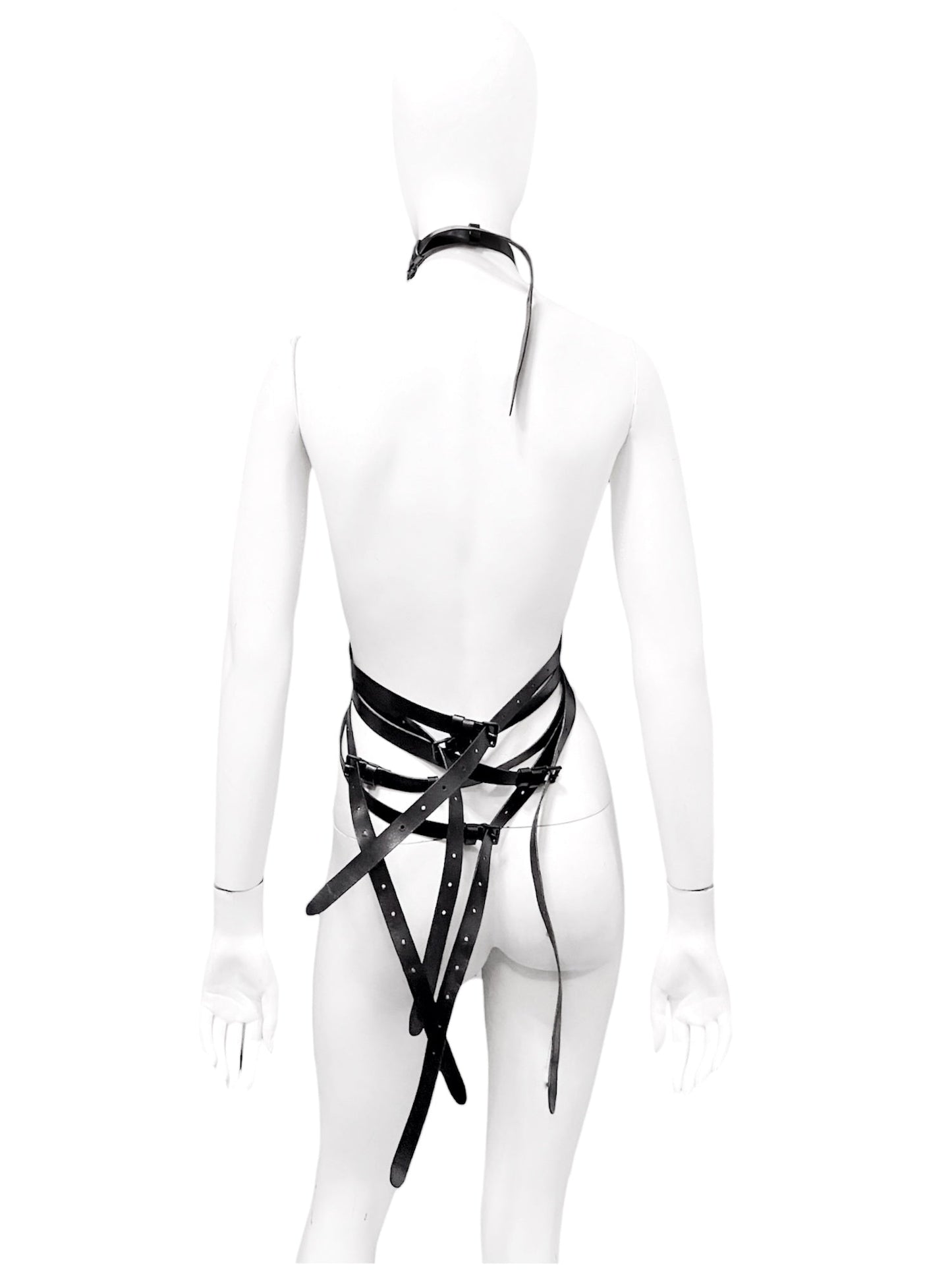 Ann Demeulemeester Spring 2013 Leather Bondage Harness