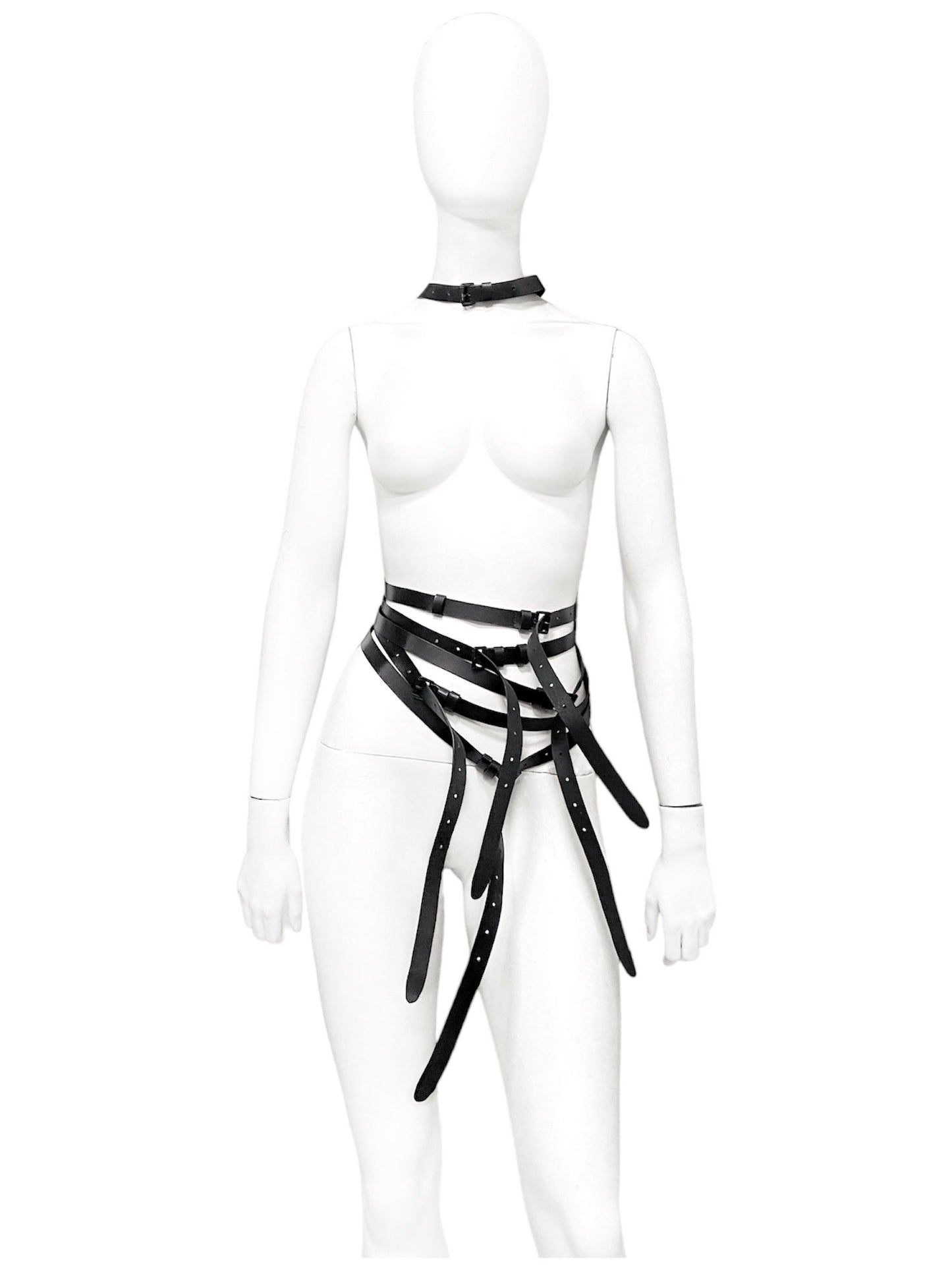 Ann Demeulemeester Spring 2013 Leather Bondage Harness