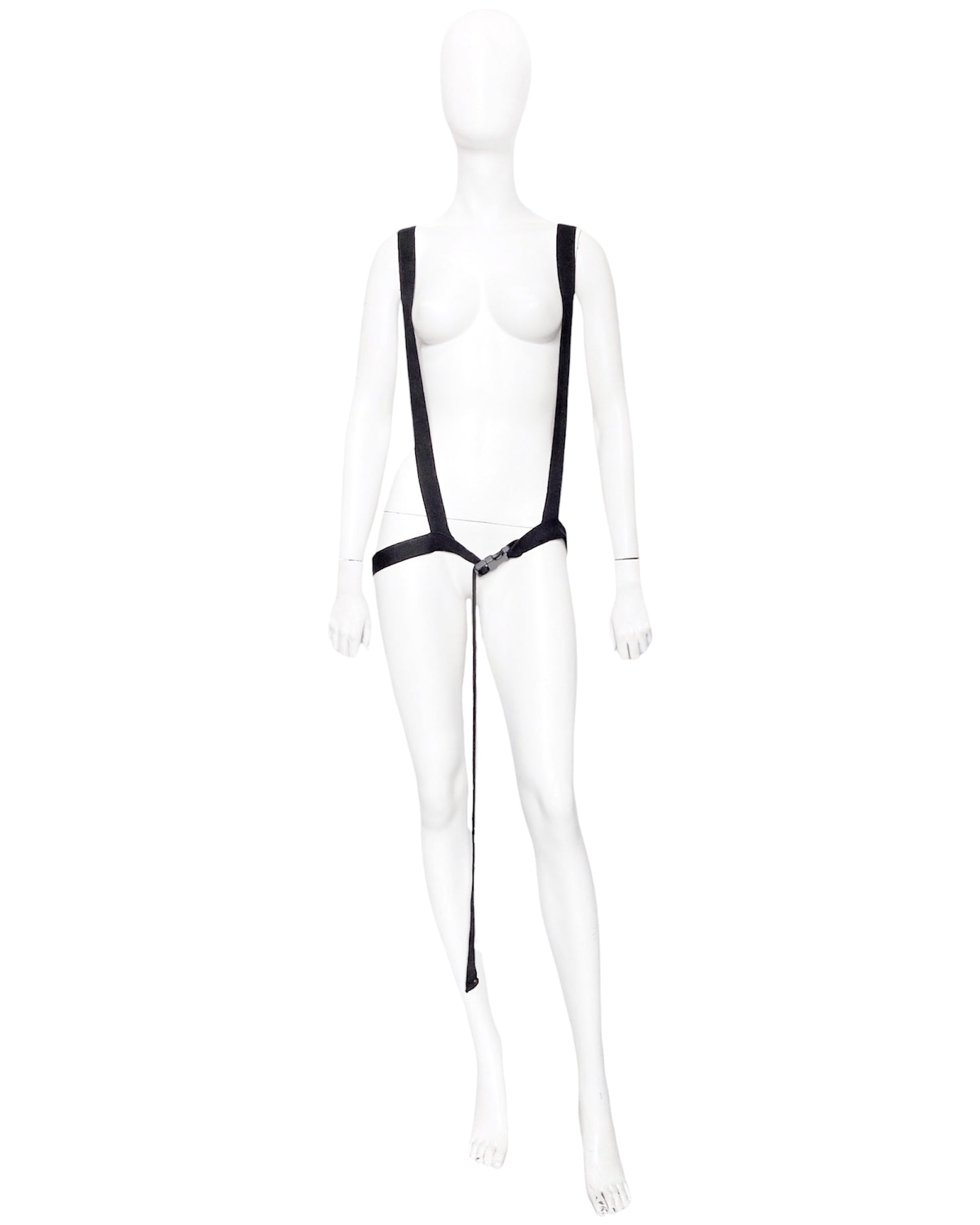 Helmut Lang Fall 2003 Bondage Buckle Strap Merino Wool Harness OS