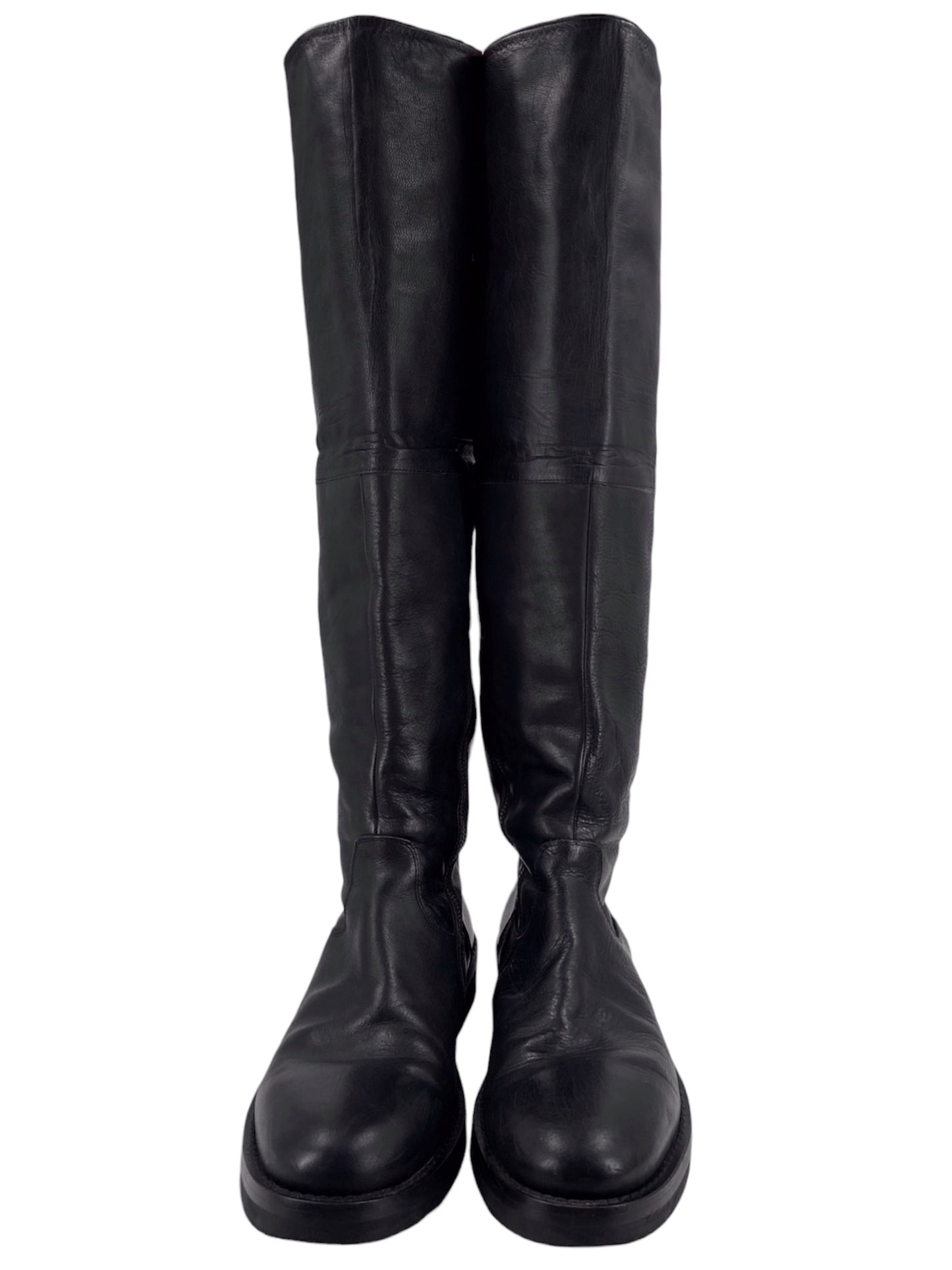 Ann Demeulemeester Fall 2000 Folded Thigh High Boot 43