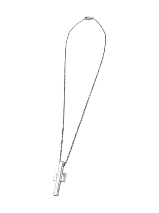Gucci Tom Ford 925 Sterling Silver Cross Necklace