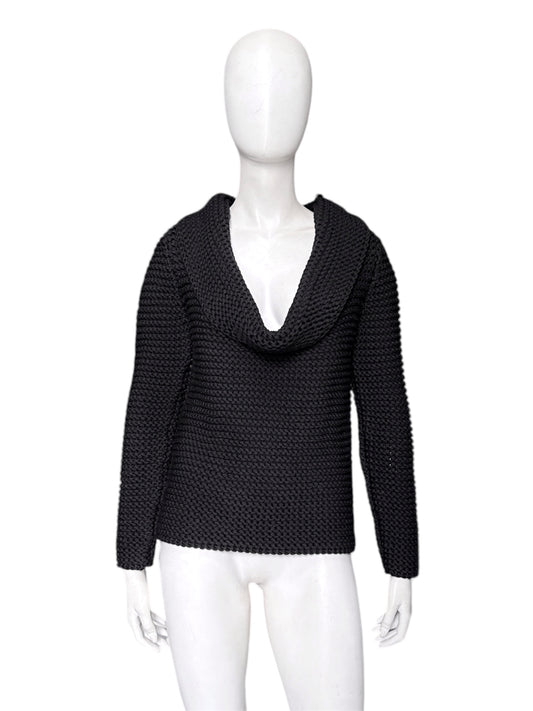 Gucci Fall 2001 Tom Ford Runway Heavyweight Oversized Slouchy Knit Wool Sweater M