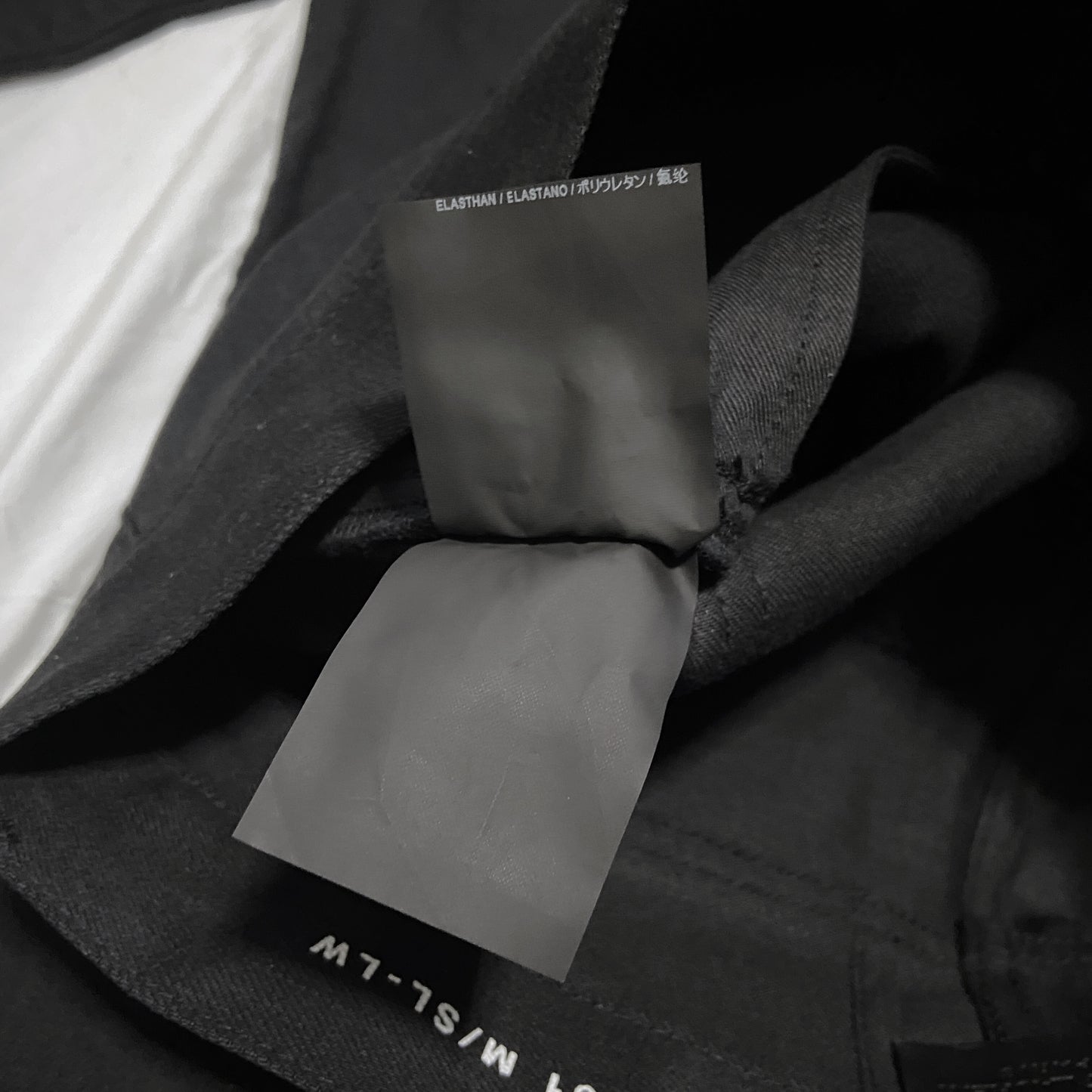 BWNT Saint Laurent D01 Hedi Black Waxed Jeans 29