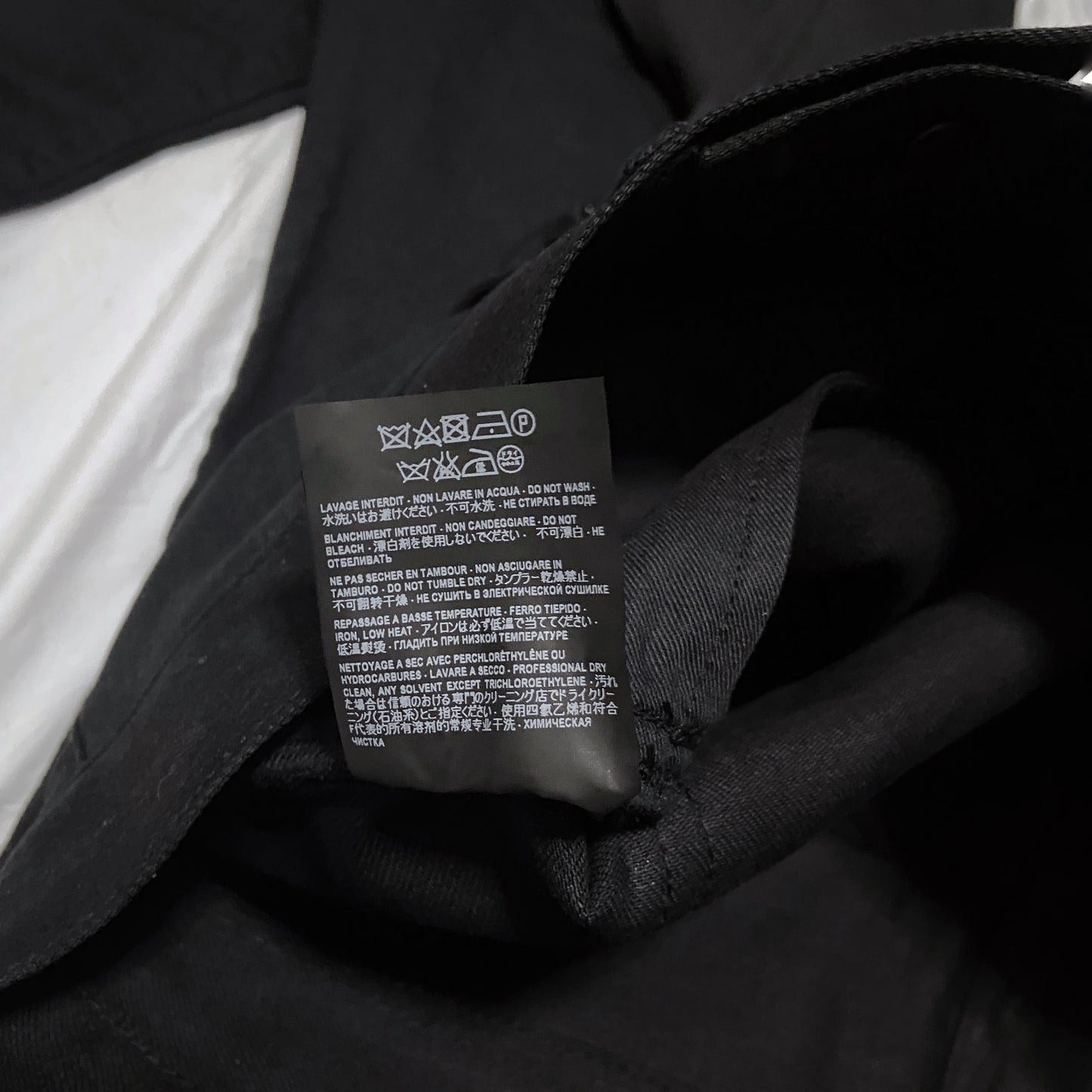 BWNT Saint Laurent D01 Hedi Black Waxed Jeans 29