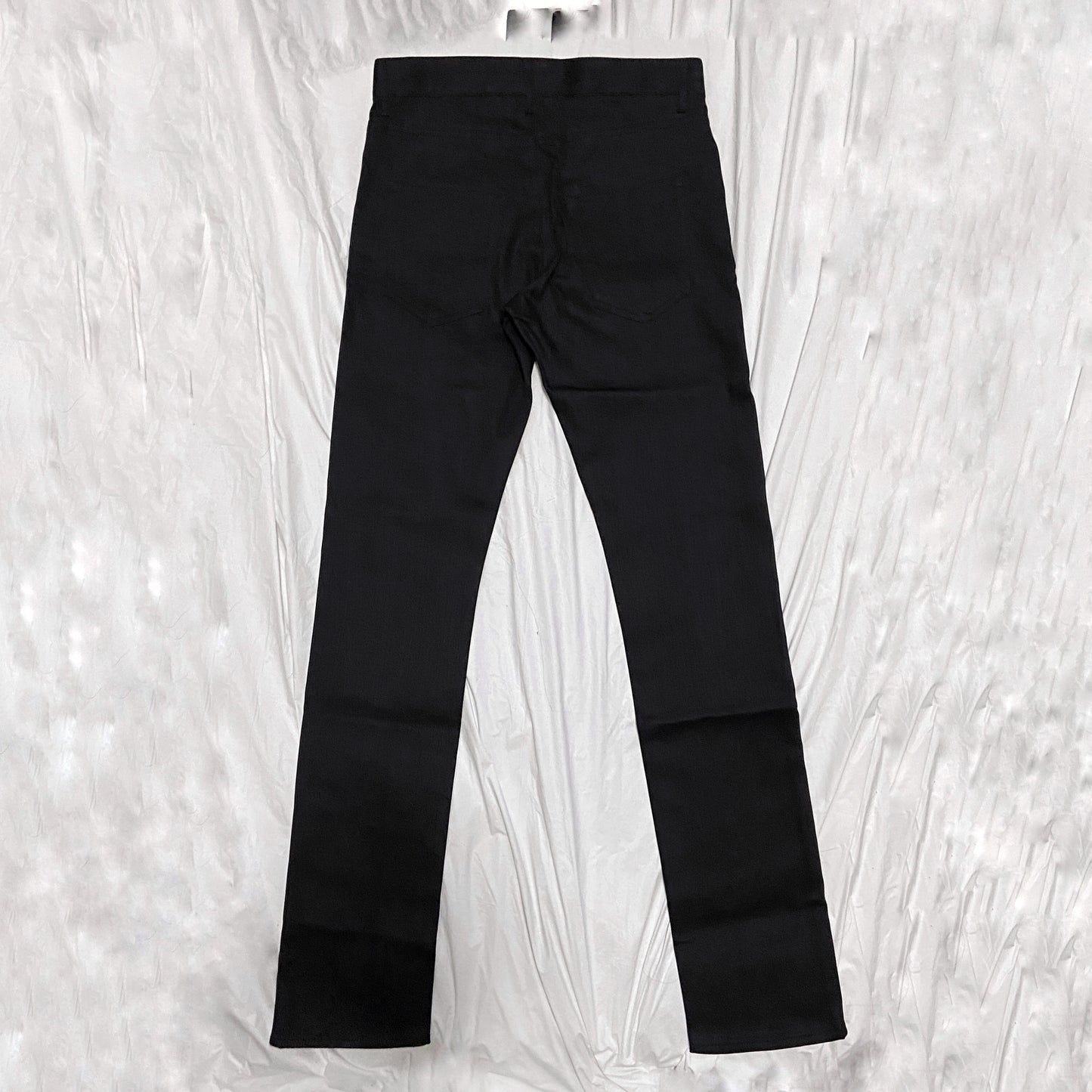 BWNT Saint Laurent D01 Hedi Black Waxed Jeans 29