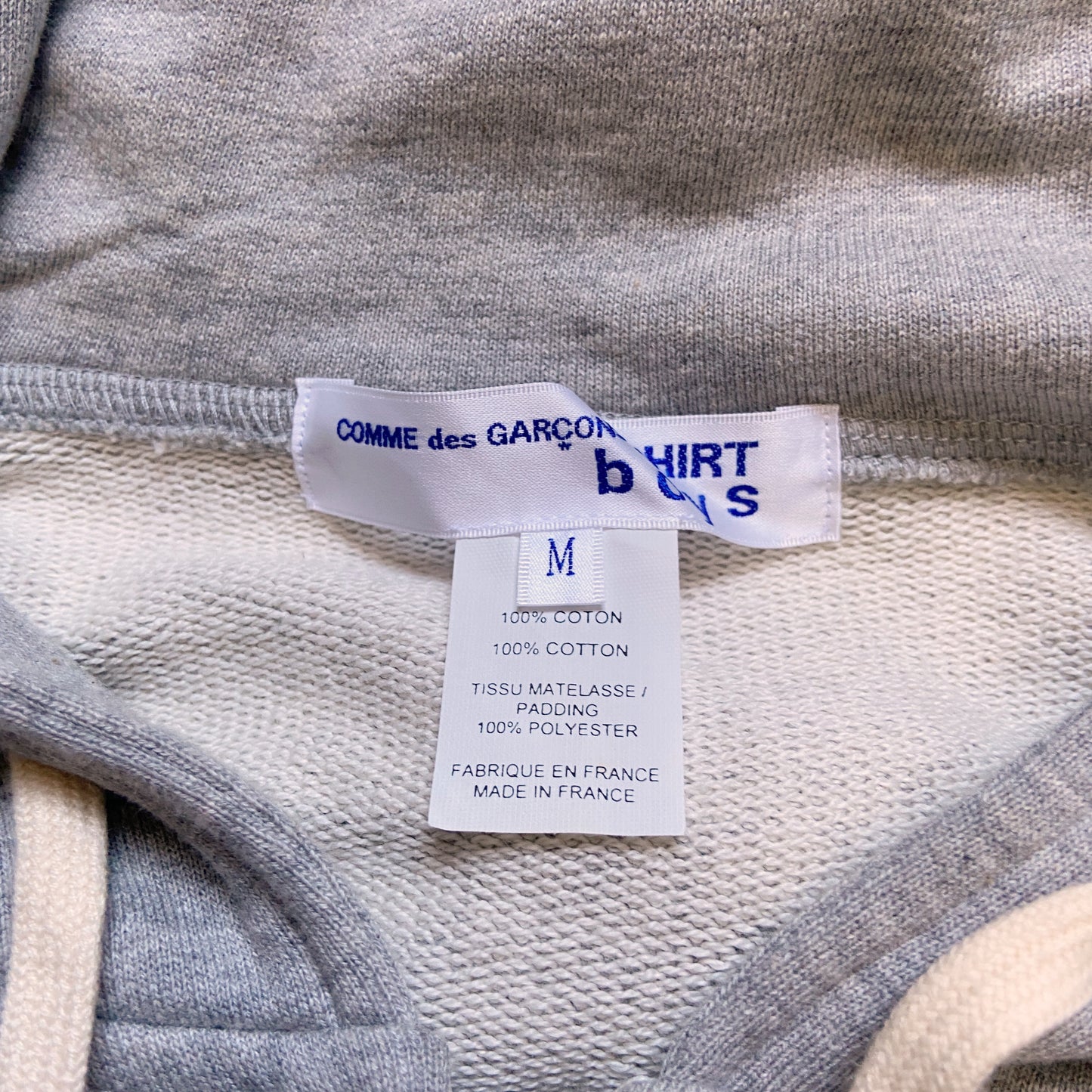 Comme des garçons shirt boys bunny ears hoodie jacket M