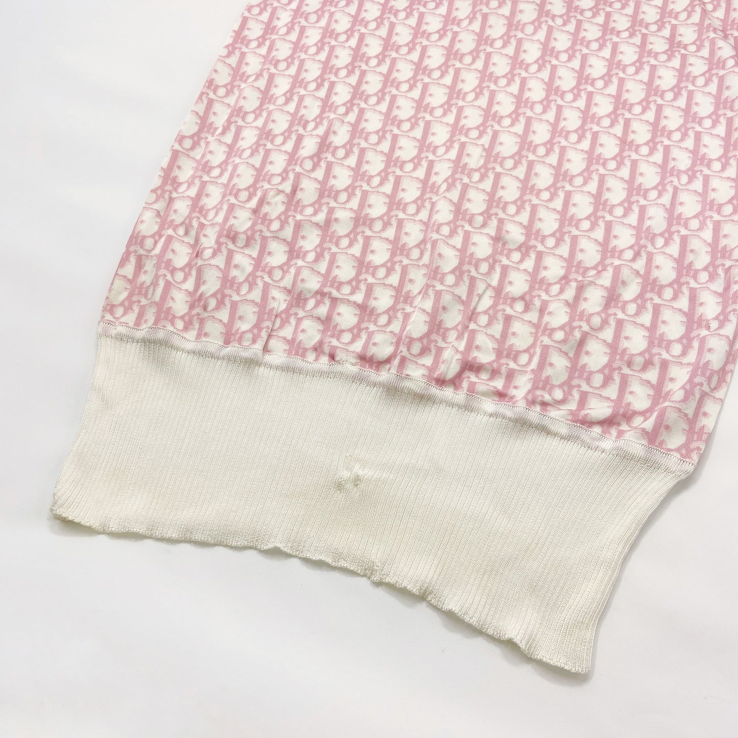 Dior Spring 2004 Galliano Pink Monogram Tee 38