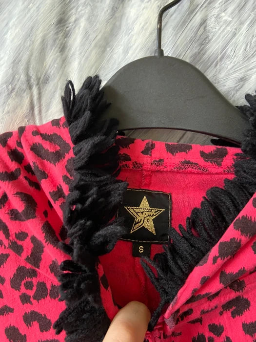 20471120 hyoma jacket red leopard jacket S