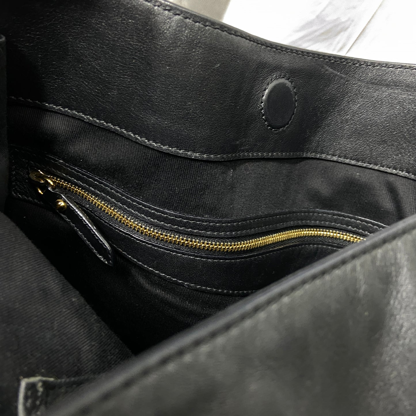 Jean paul gaultier leather handbag