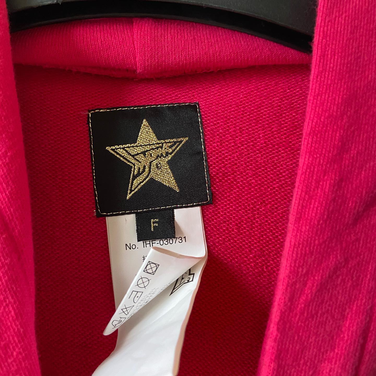 20471120 hyoma pink mohawk hoodie S