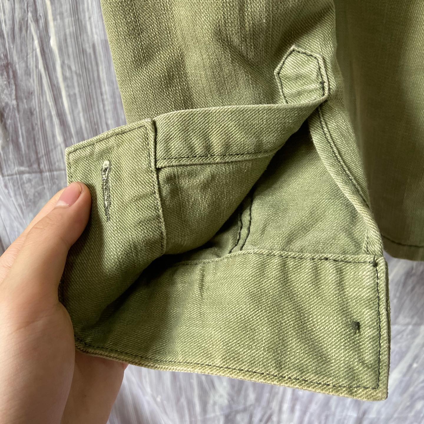 20471120 hyoma taxi driver military jacket S