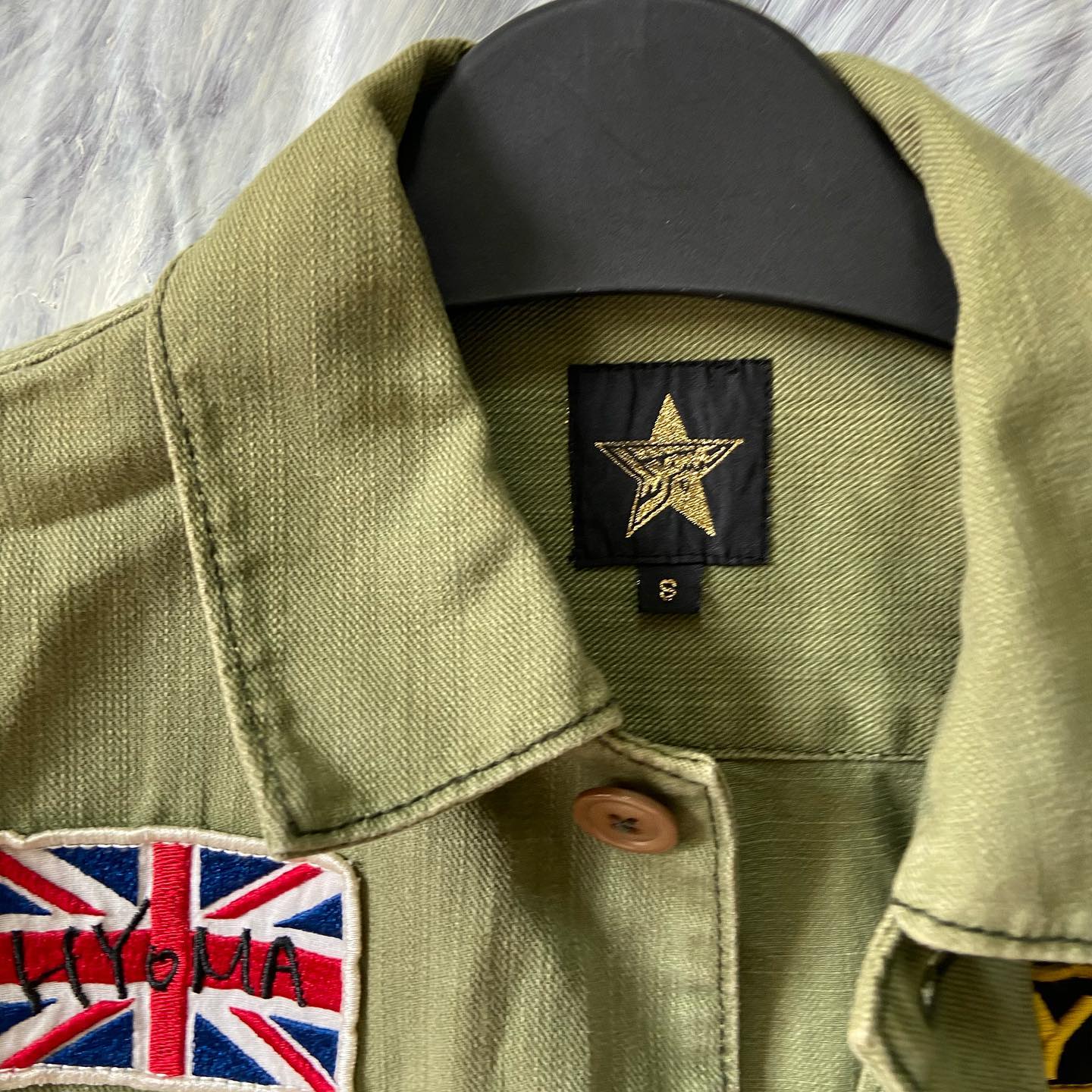 20471120 hyoma taxi driver military jacket S