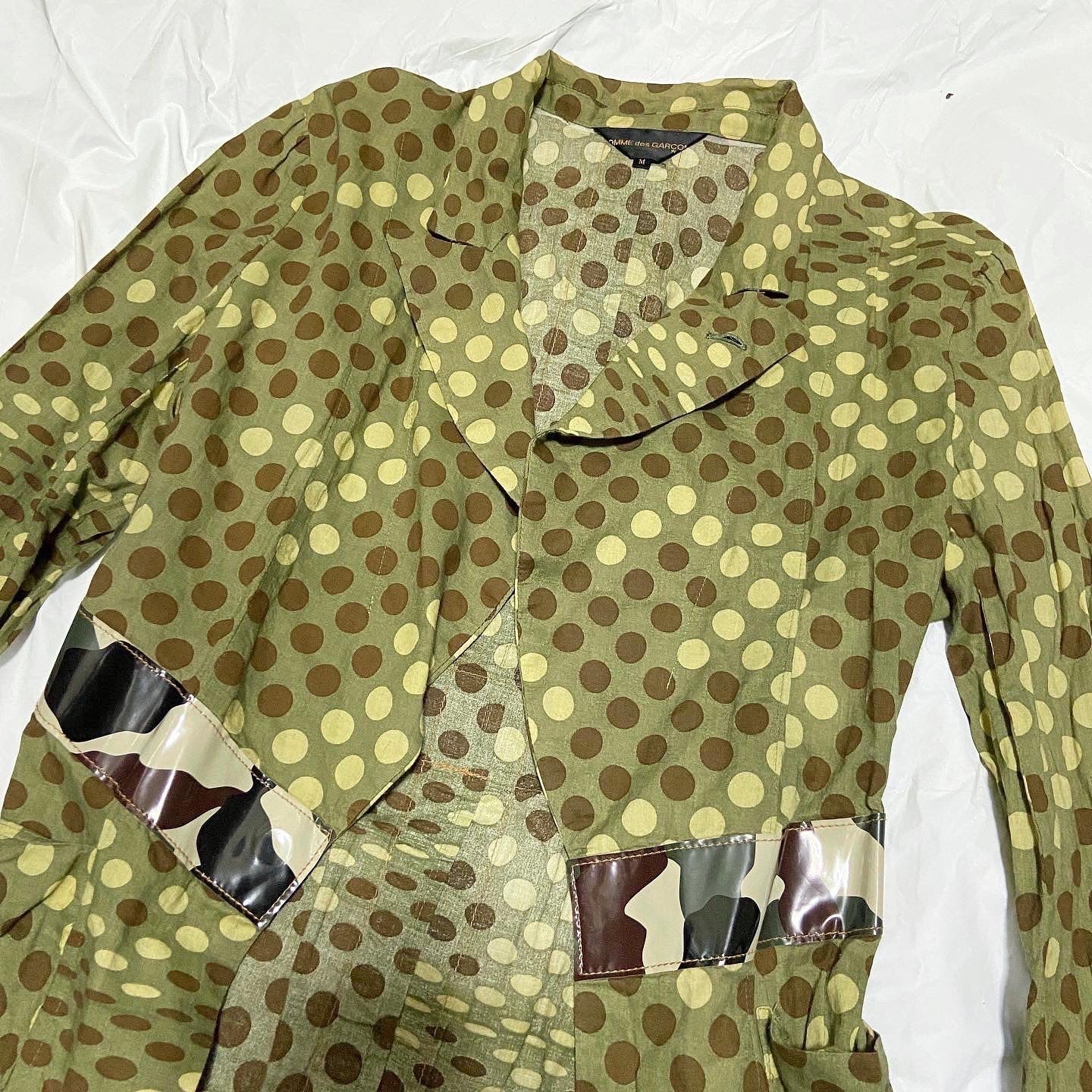 COMME DES GARÇONS ss01 psychedelic camo blazer M