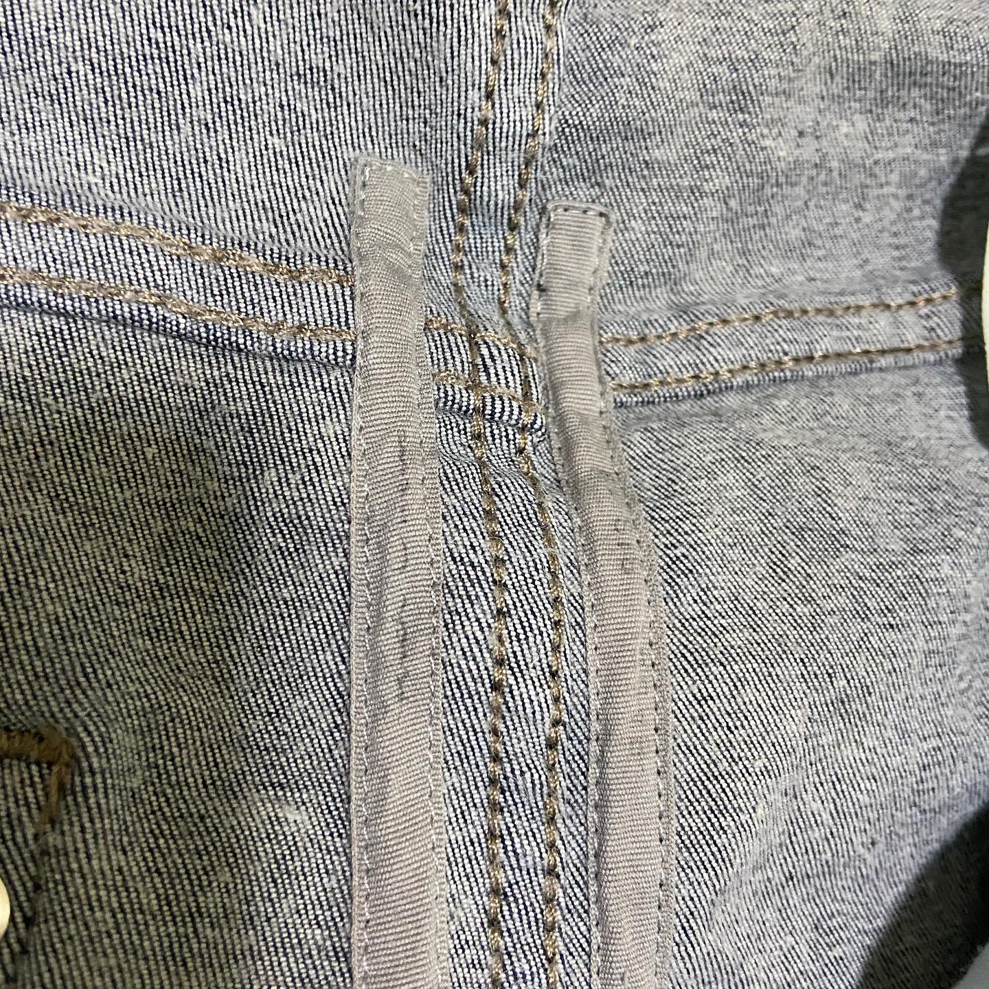 Rick owens Detroit black waxed combo jeans 28