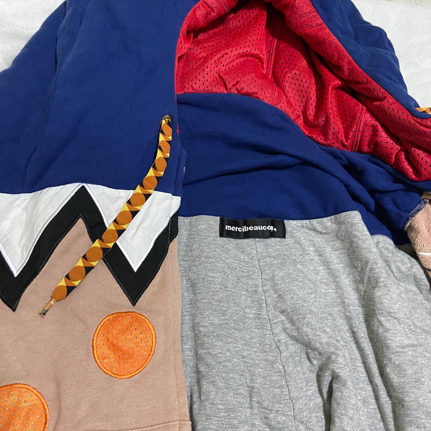 Mercibeaucoup runway shark hoodie 1