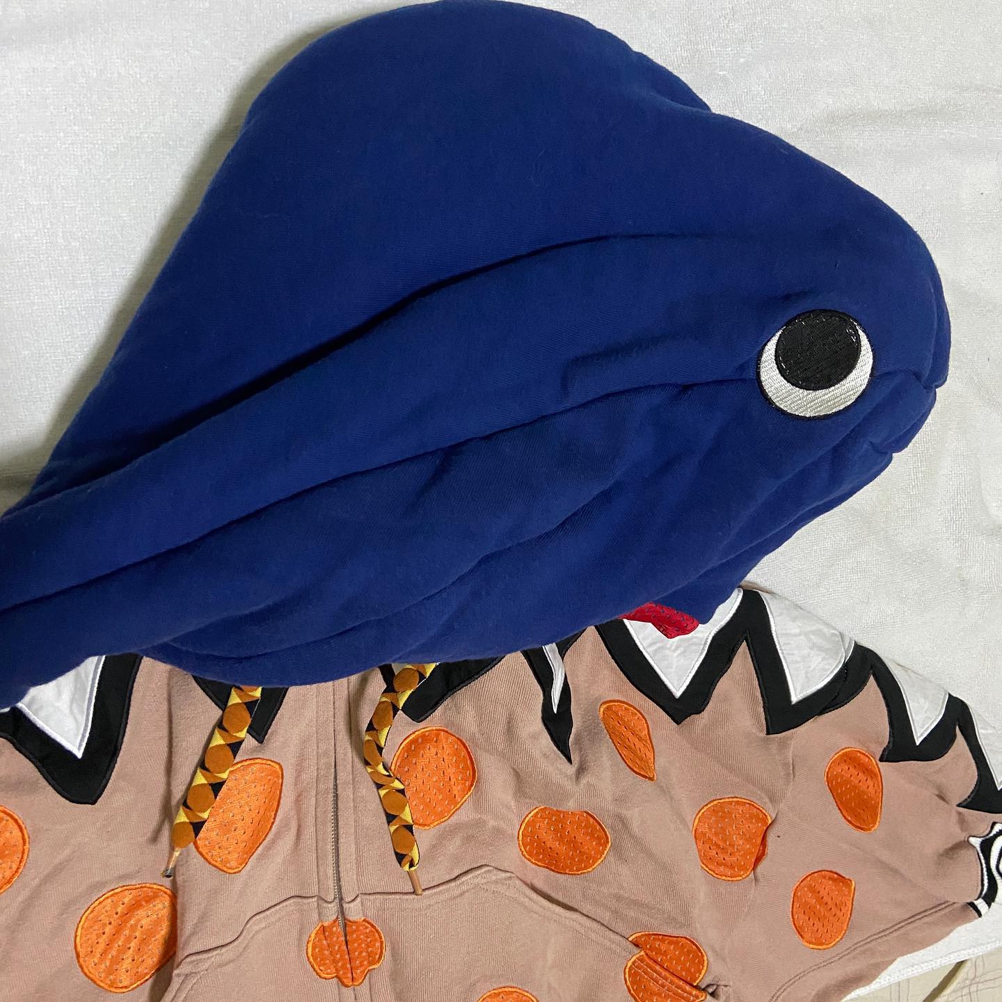 Mercibeaucoup runway shark hoodie 1