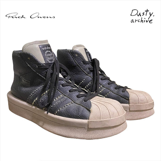 Rick owens x adidas indo black mastodon pro  43.5