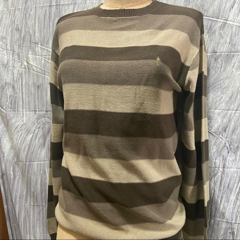 Final home striped knit sweater S