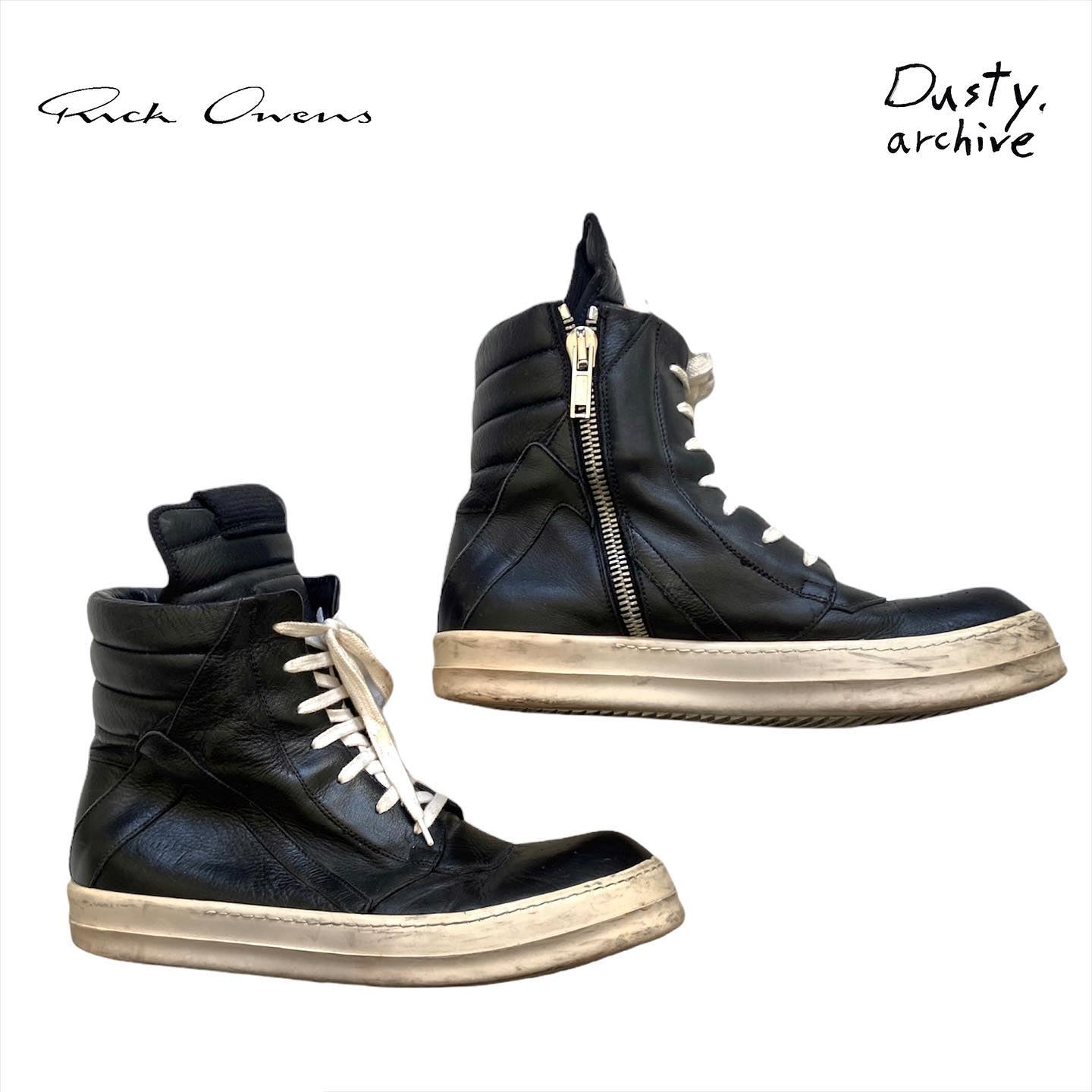 Rick owens short tongue geobasket 44