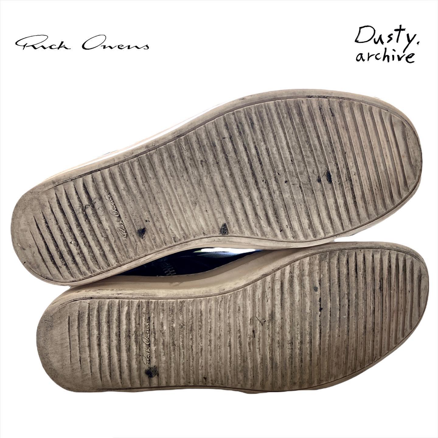 Rick owens short tongue geobasket 44