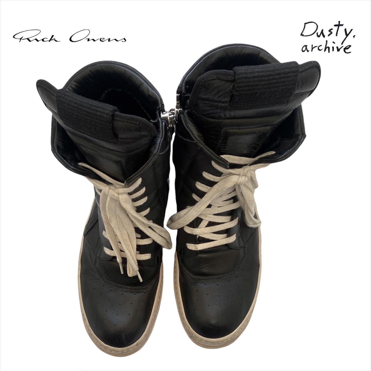 Rick owens short tongue geobasket 44