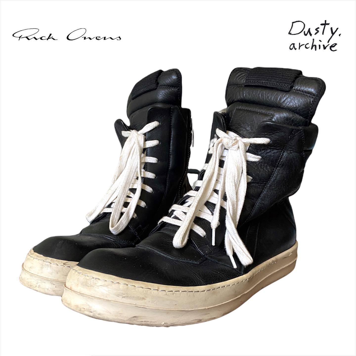 Rick owens short tongue geobasket 44