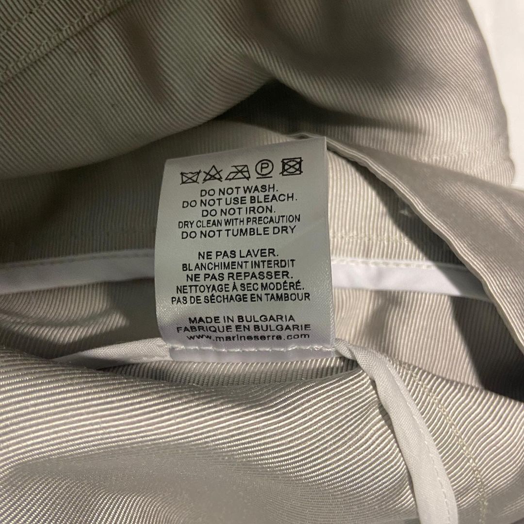 Marine Serre Fw19 moon print denim dress