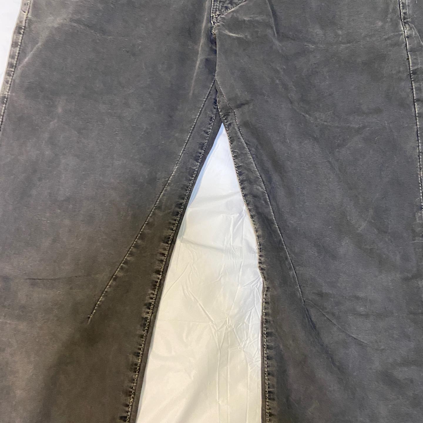 Rick owens early drkshdw coated detroit denim jeans 30