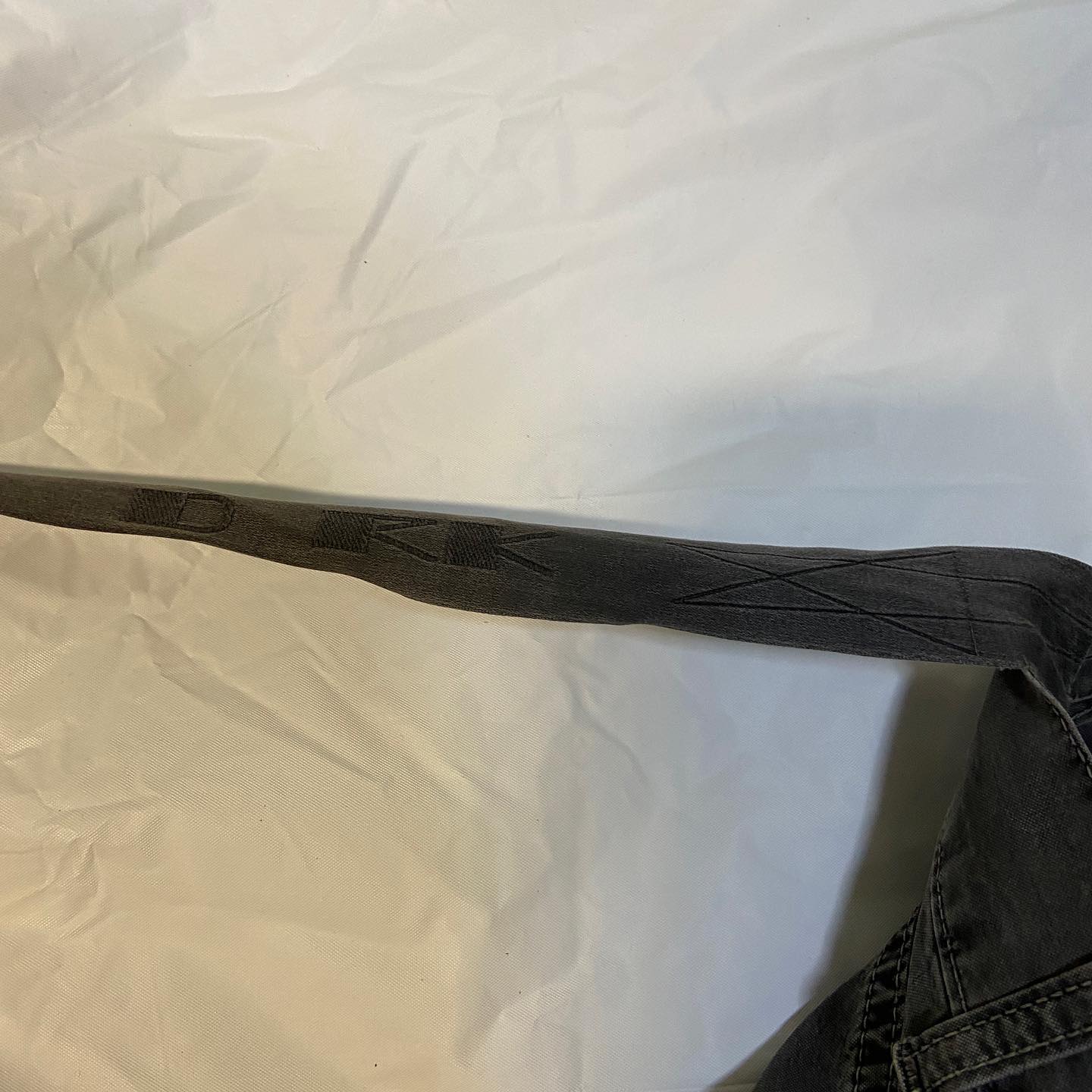 Rick owens early drkshdw coated detroit denim jeans 30