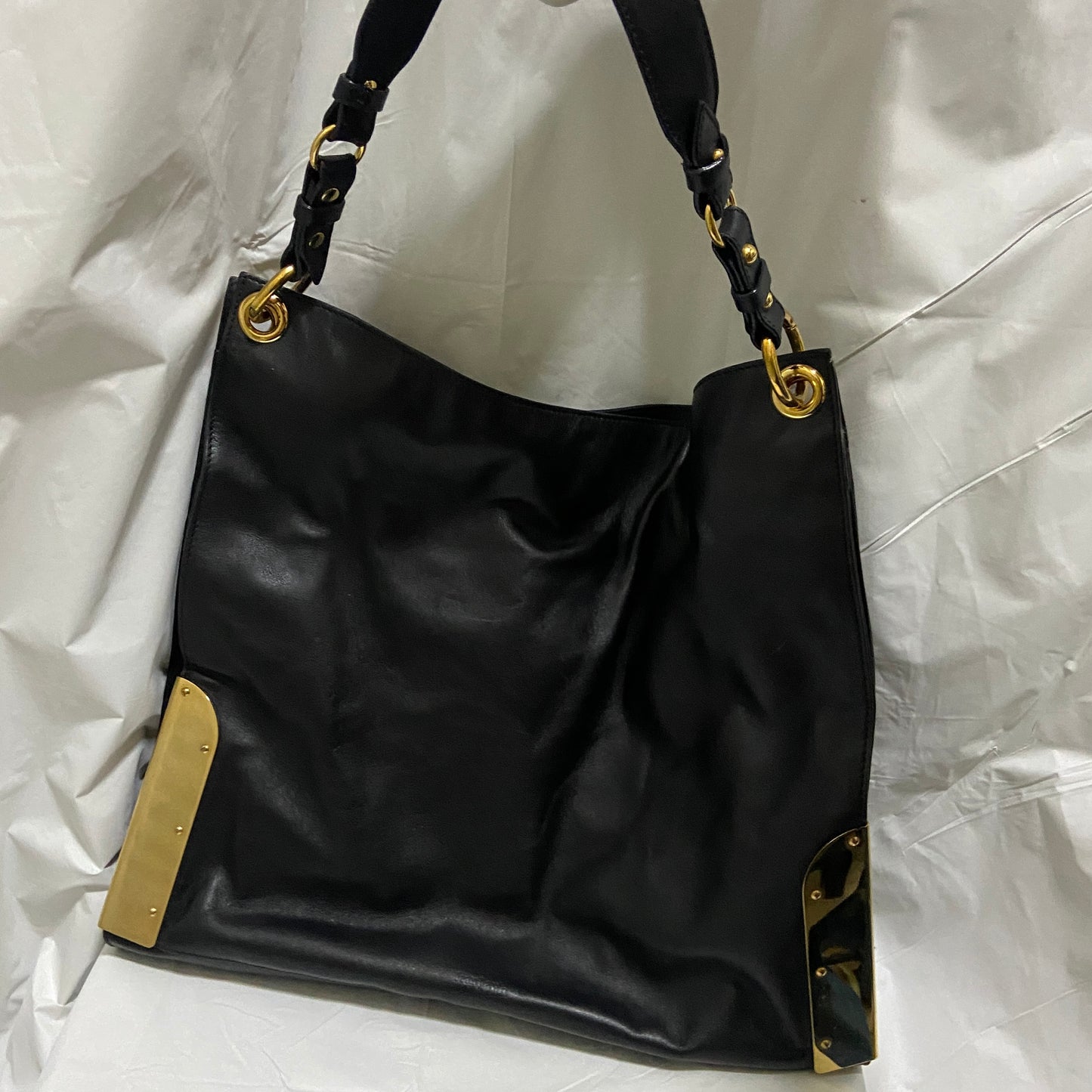Jean paul gaultier leather handbag