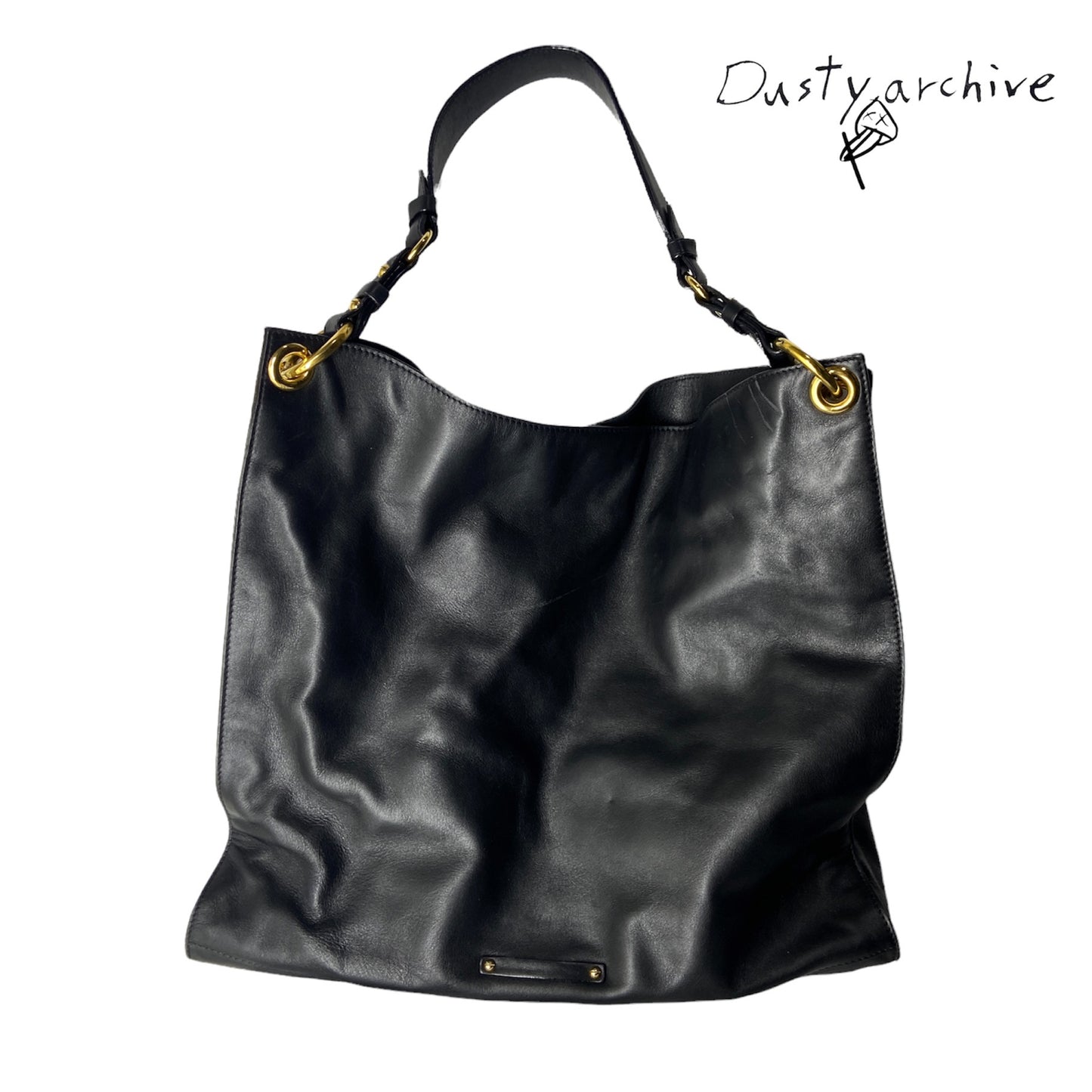 Jean paul gaultier leather handbag