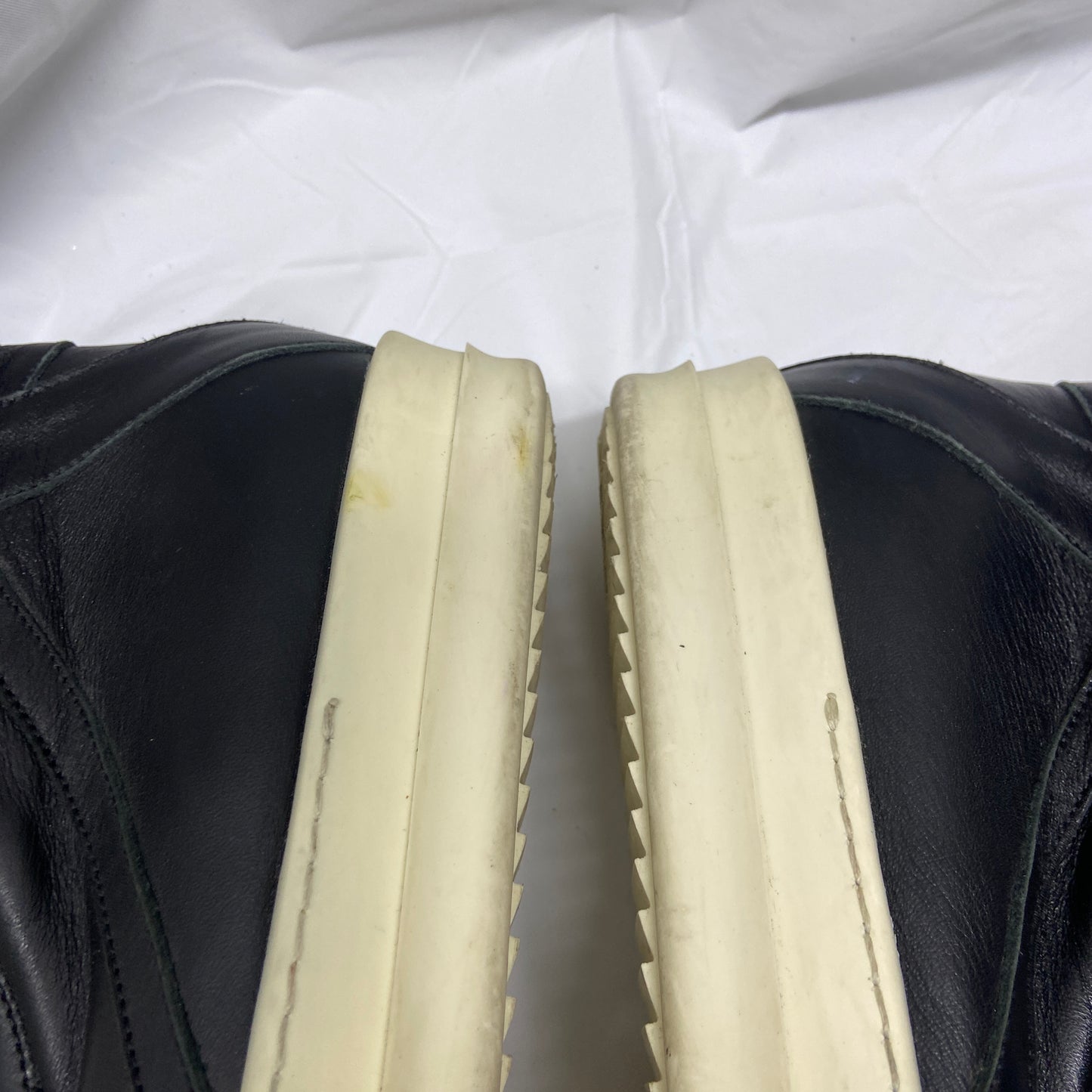Rick owens black geobasket 38