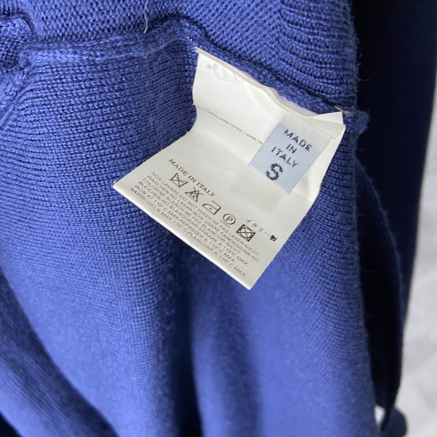 Maison Martin Margiela fall 2007 four arms blue wool cardigan S