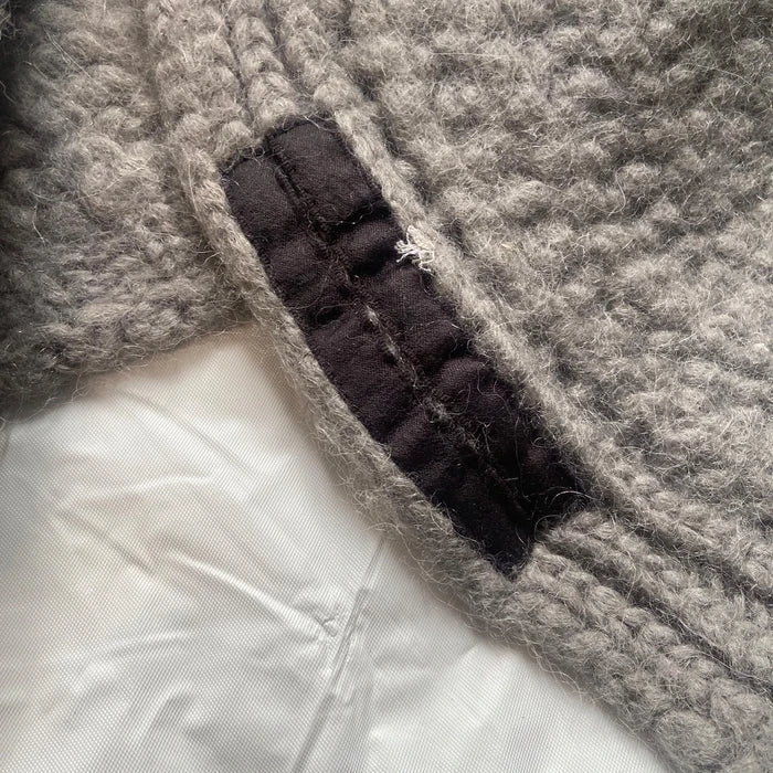 RICK OWENS fw10 huge stone wool knit scarf