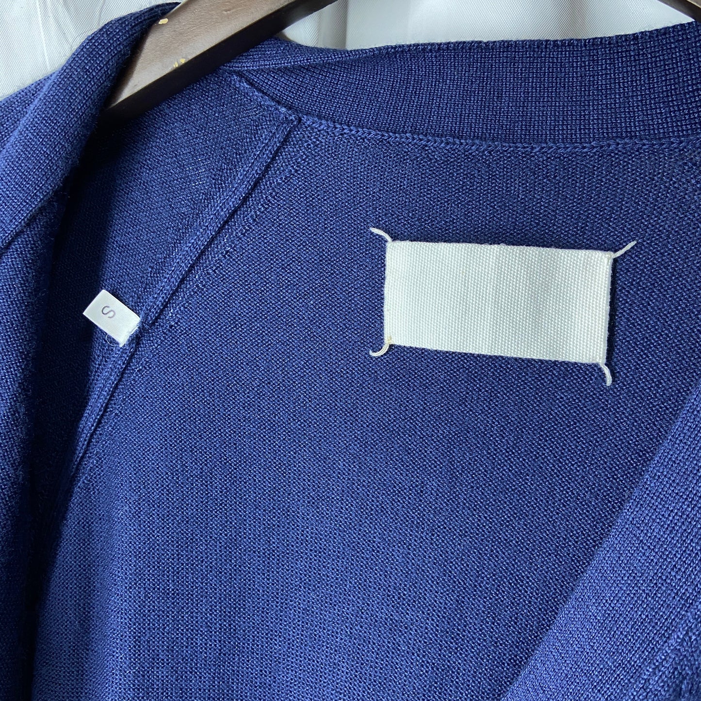 Maison Martin Margiela fall 2007 four arms blue wool cardigan S
