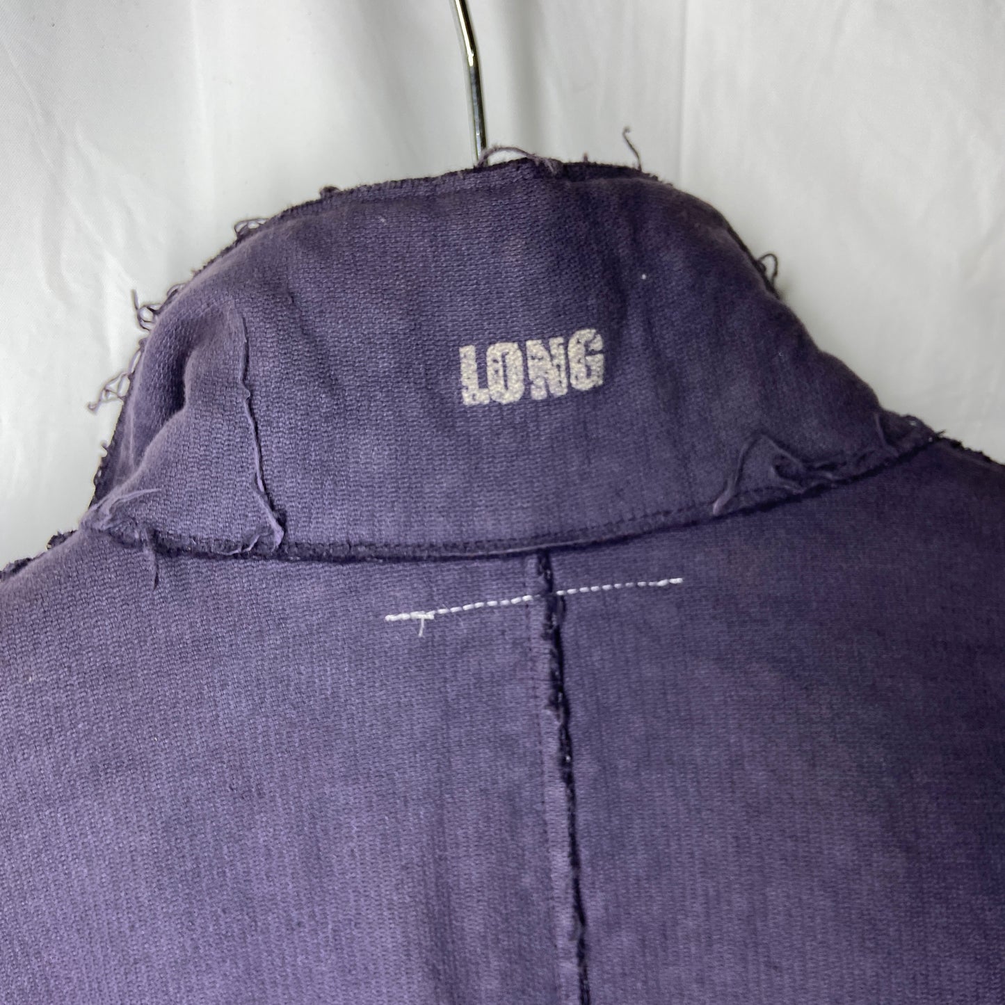 Maison martin margiela 2002 line 6 purple long coat 36